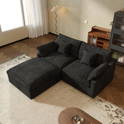 JACH Sectional Couches for Living Room, Cloud Sectional Couch with Deep Seat, Love Seat Modular