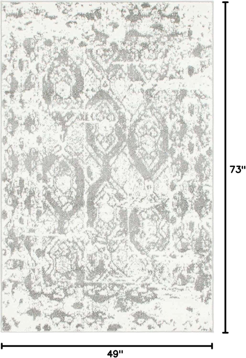 Unique Loom Rosso Collection Vintage, Geometric, Bohemian, Traditional, Distressed, Southwestern