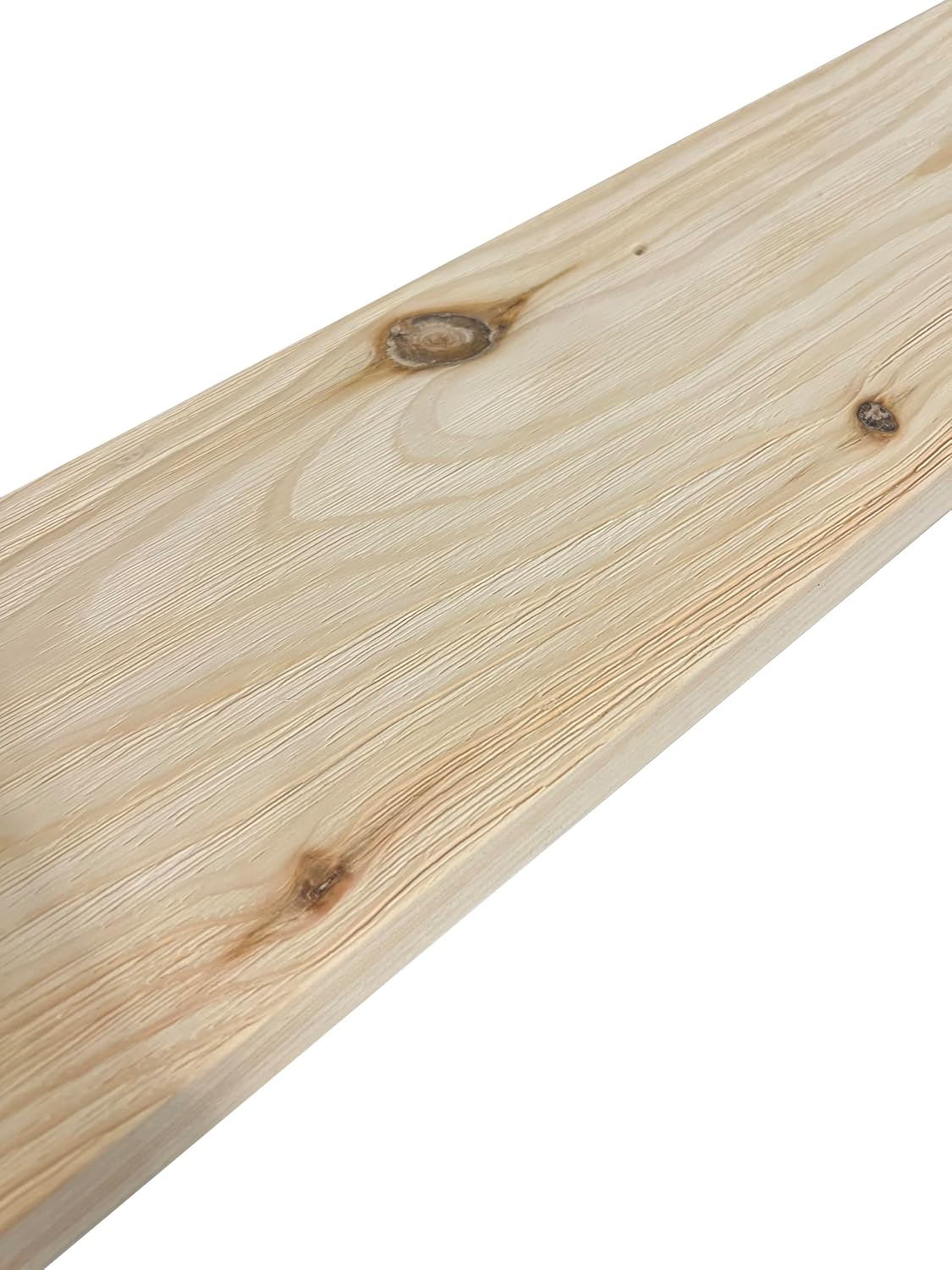 Joel's Antiques 36 Inch Floating Shelves for Wall - 36x6x2 in - Unfinished Wood Shelf Design