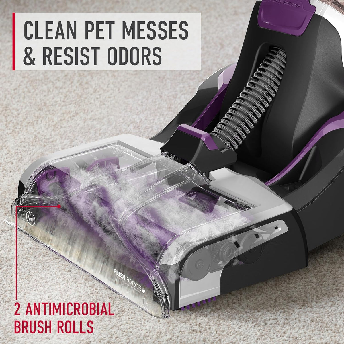 Hoover SmartWash Pet Automatic Carpet Cleaner Machine with Spot Chaser Wand, Deep Cleaning Carpet