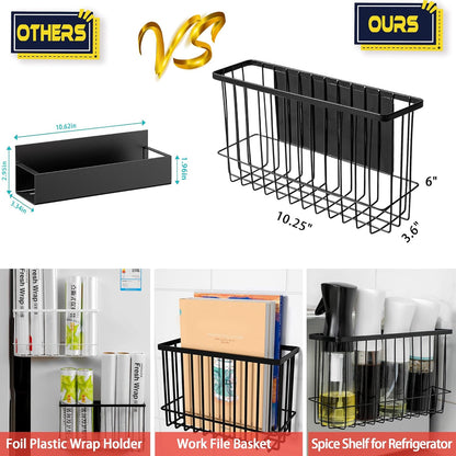 Magnetic Basket Fridge Lint Bin Dryer Ball Holder Laundry Room Organization Home Storage for Class