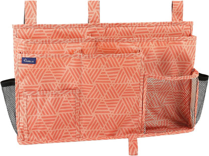 Surblue Bedside Caddy Hanging Organizer Storage Bag Pocket for Bunk, Hospital, College Dorm Rooms
