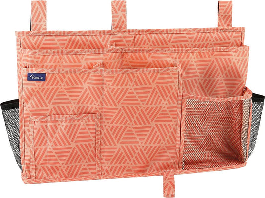 Surblue Bedside Caddy Hanging Organizer Storage Bag Pocket for Bunk, Hospital, College Dorm Rooms