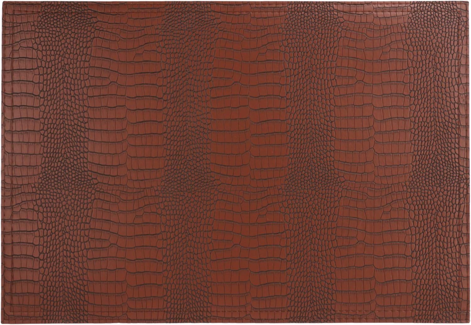 Faux Leather Placemats, PU Table Mats, Waterproof, Stain Resistant, Heat Resistant, Non-Slip Easy