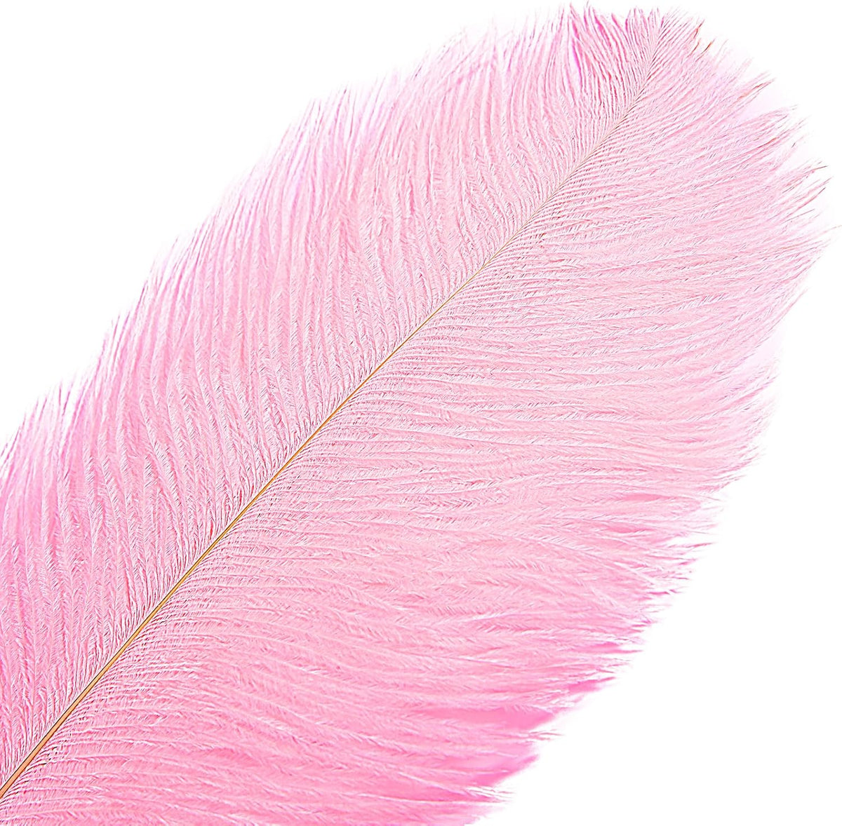 THARAHT 12PCS Ostrich Feathers Natural Bulk 14-16Inch(35-40cm) for Wedding Party Centerpieces