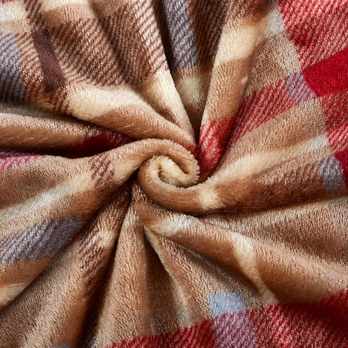 MERRYLIFE Throw Blanket Plaid| Ultra-Plush Soft Colorful | Decorative Couch Travel Love Urban Throw