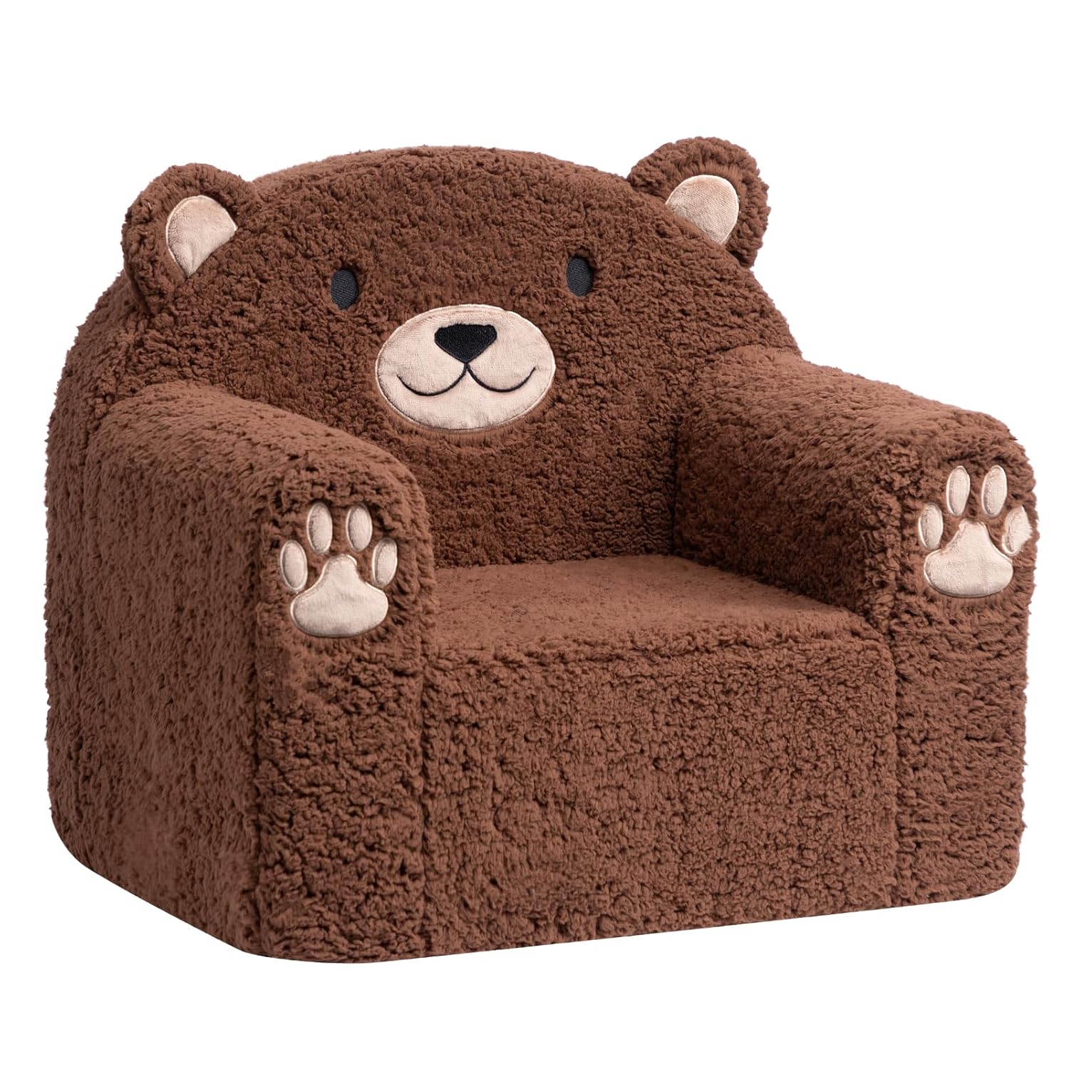 ALIMORDEN Animal Series Kid's Chair, Ultra-Soft Comfy Foam Filled Toddler Sofa Chair, Cute