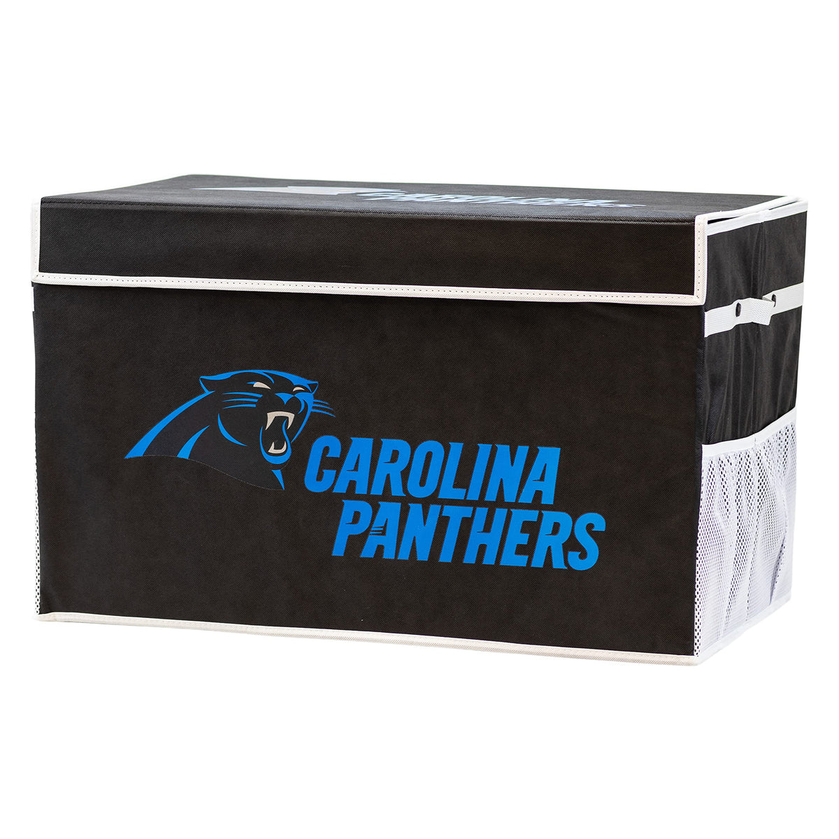 NFL Carolina Panthers NFL Team Licensed Collapsible Storage Footlocker Bin Smallnfl Team Licensed