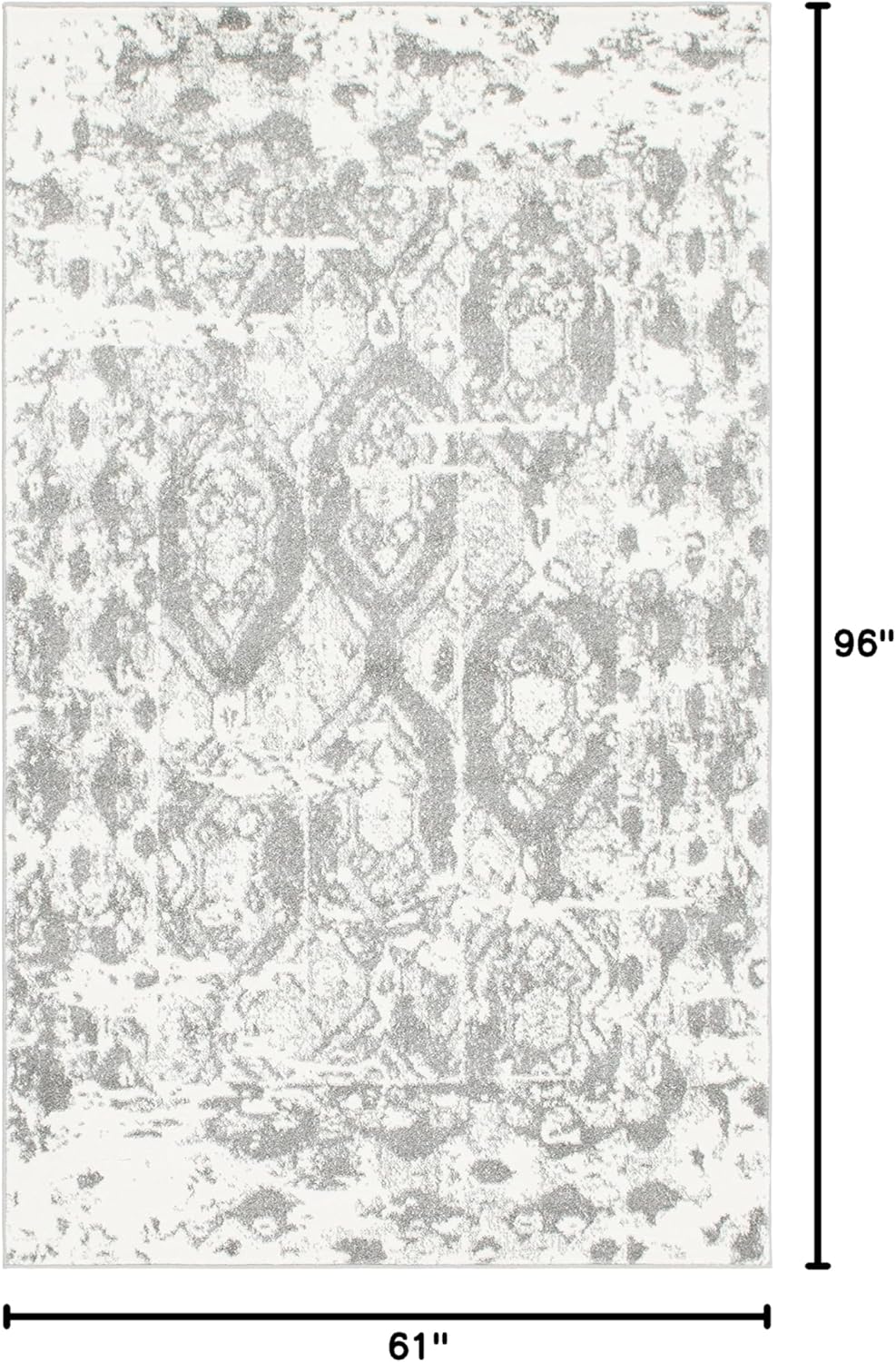 Unique Loom Rosso Collection Vintage, Geometric, Bohemian, Traditional, Distressed, Southwestern