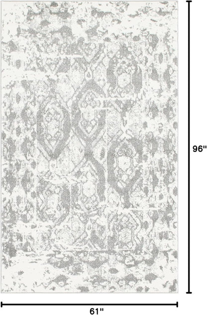 Unique Loom Rosso Collection Vintage, Geometric, Bohemian, Traditional, Distressed, Southwestern