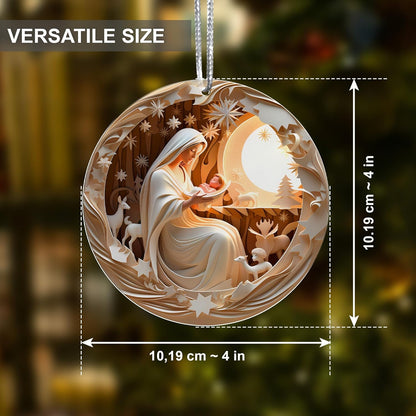 Jabihome Christmas Ornaments 2025, Exchange for Women, Men, Collectible Dated Year Ornaments for