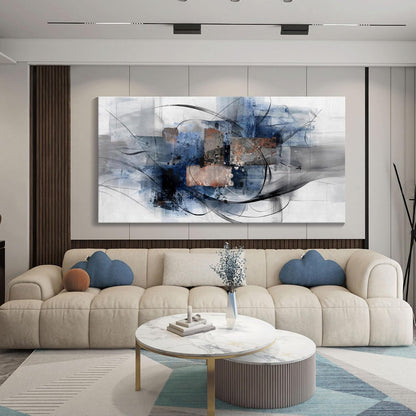 Mofutinpo Canvas Wall Art for Living Room, Bedroom, Office - Large Wall Art Decor - Abstract Wall