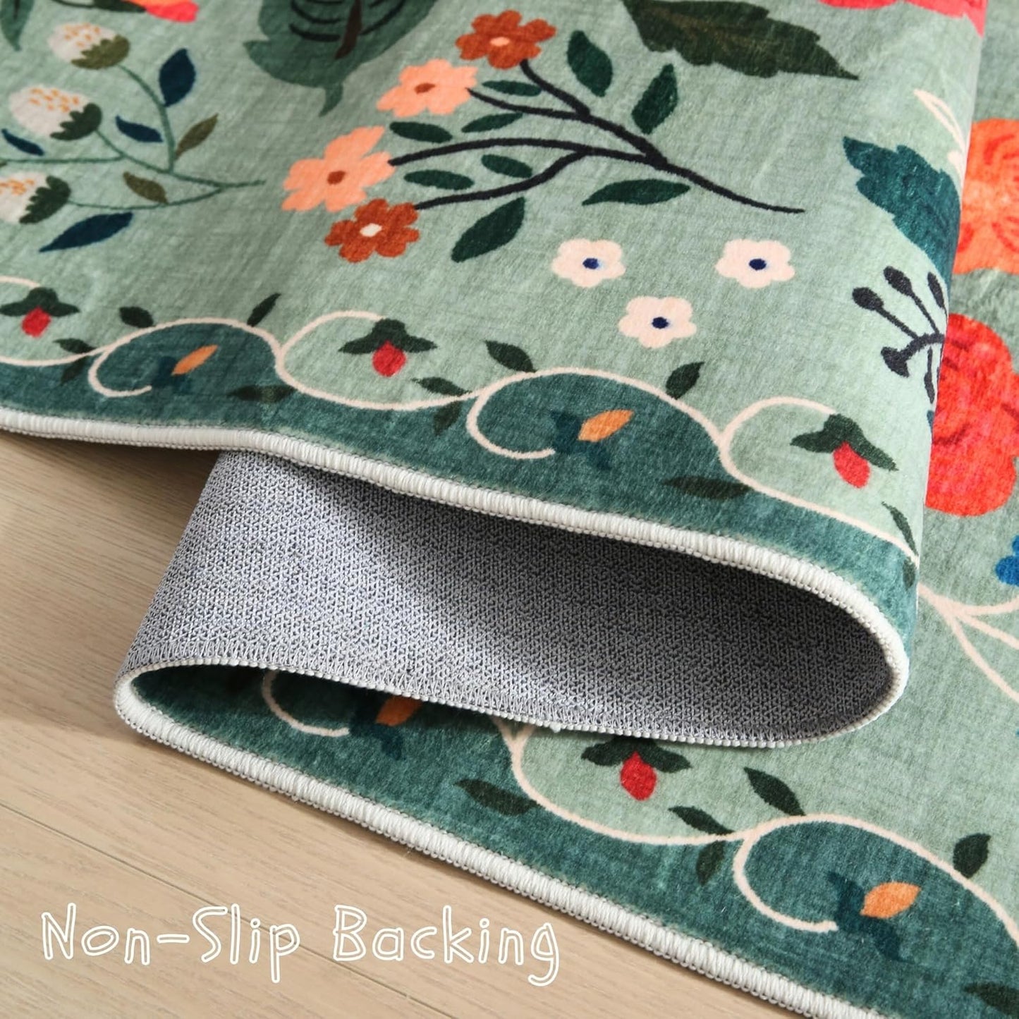 Runner Rug for Hallways Kitchen Rug Non Slip 2'6''x8' Washable Runner Rugs with Rubber Backing Soft