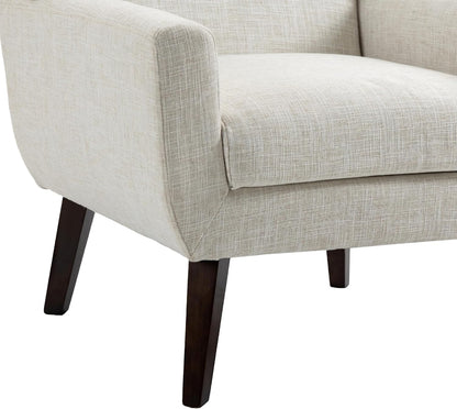 UIXE Accent Chair Modern Upholstered Armchair, Comfy Living Room Arm Chairs Mid Century Single Sofa