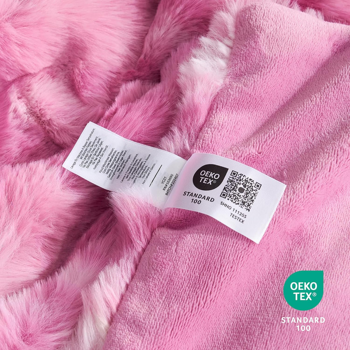 Cozy Bliss Faux Fur Throw Blanket for Couch, Fuzzy Soft Plush Thick Bubble Blanket for Sofa Bedroom