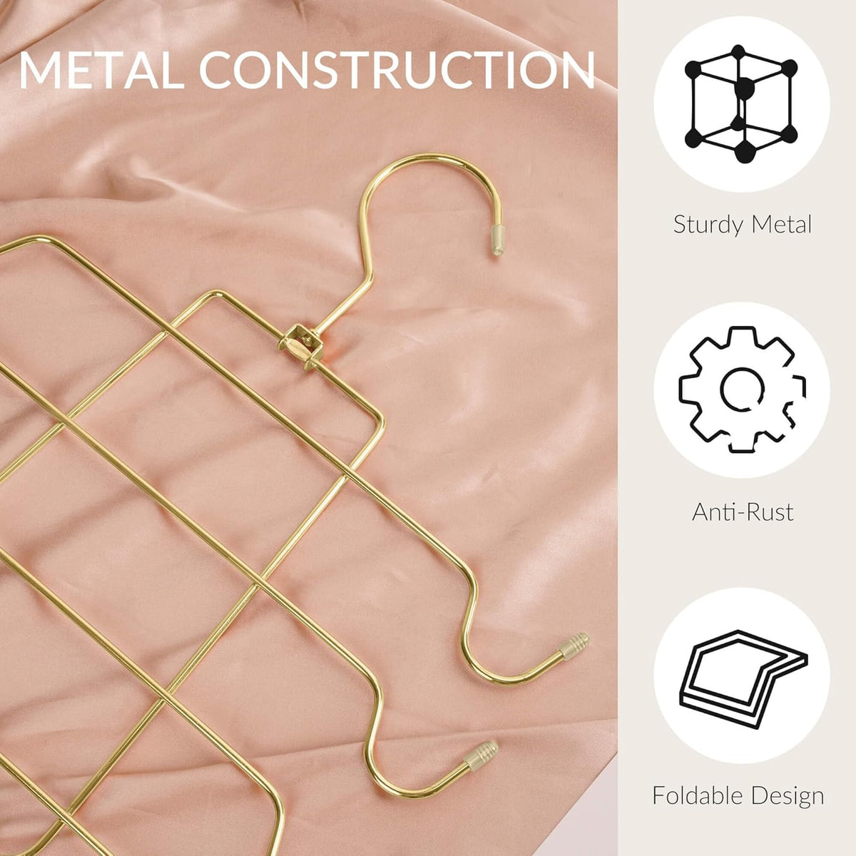 ZEDODIER Tank Top Hanger, Space Saving Bra Hamgers, Non-Slip Hanging Sport Bras Holder, Closet
