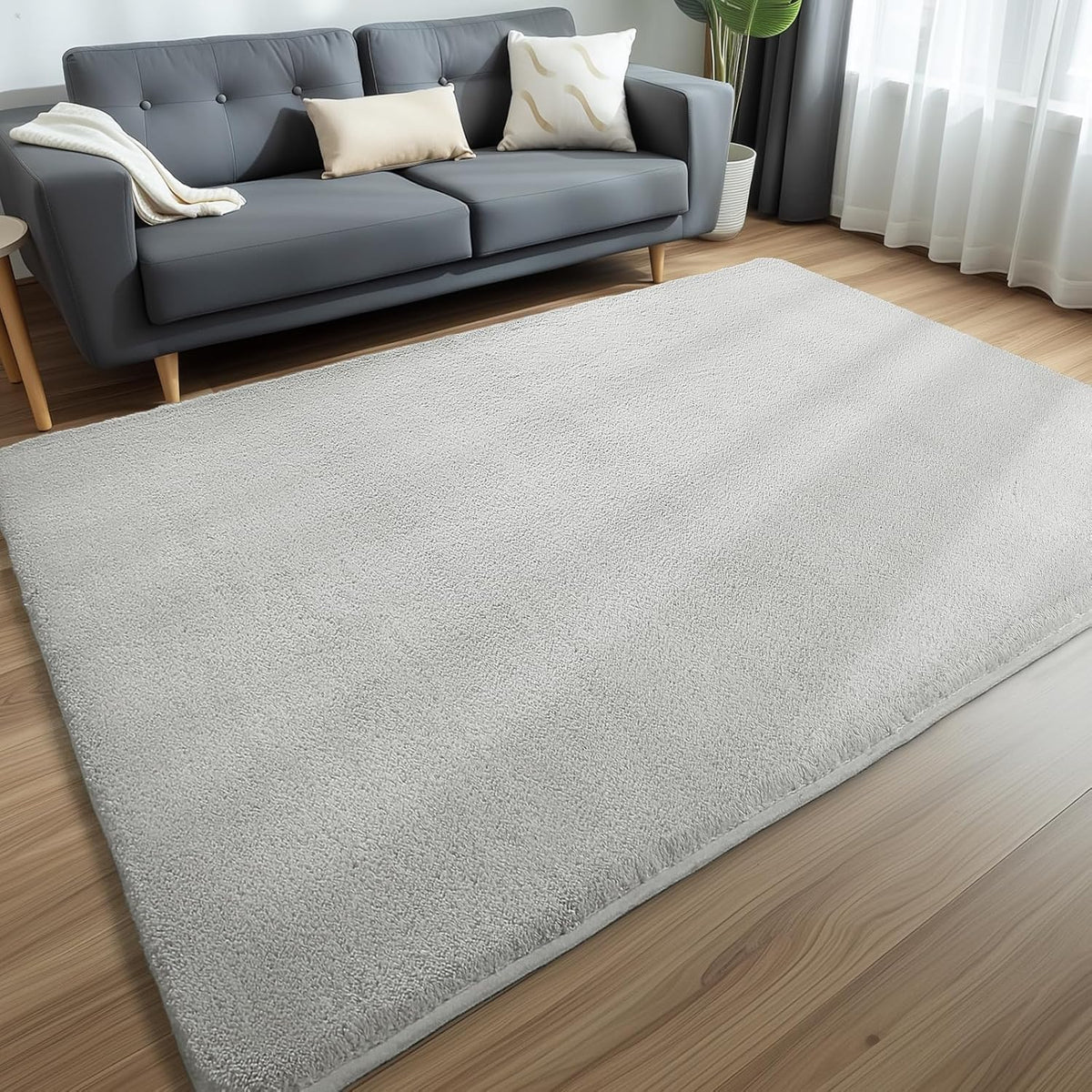 Sour Lemon 5x7 Area Rugs for Living Room, Soft Large Area Rug Fluffy Rugs for Bedroom，Machine