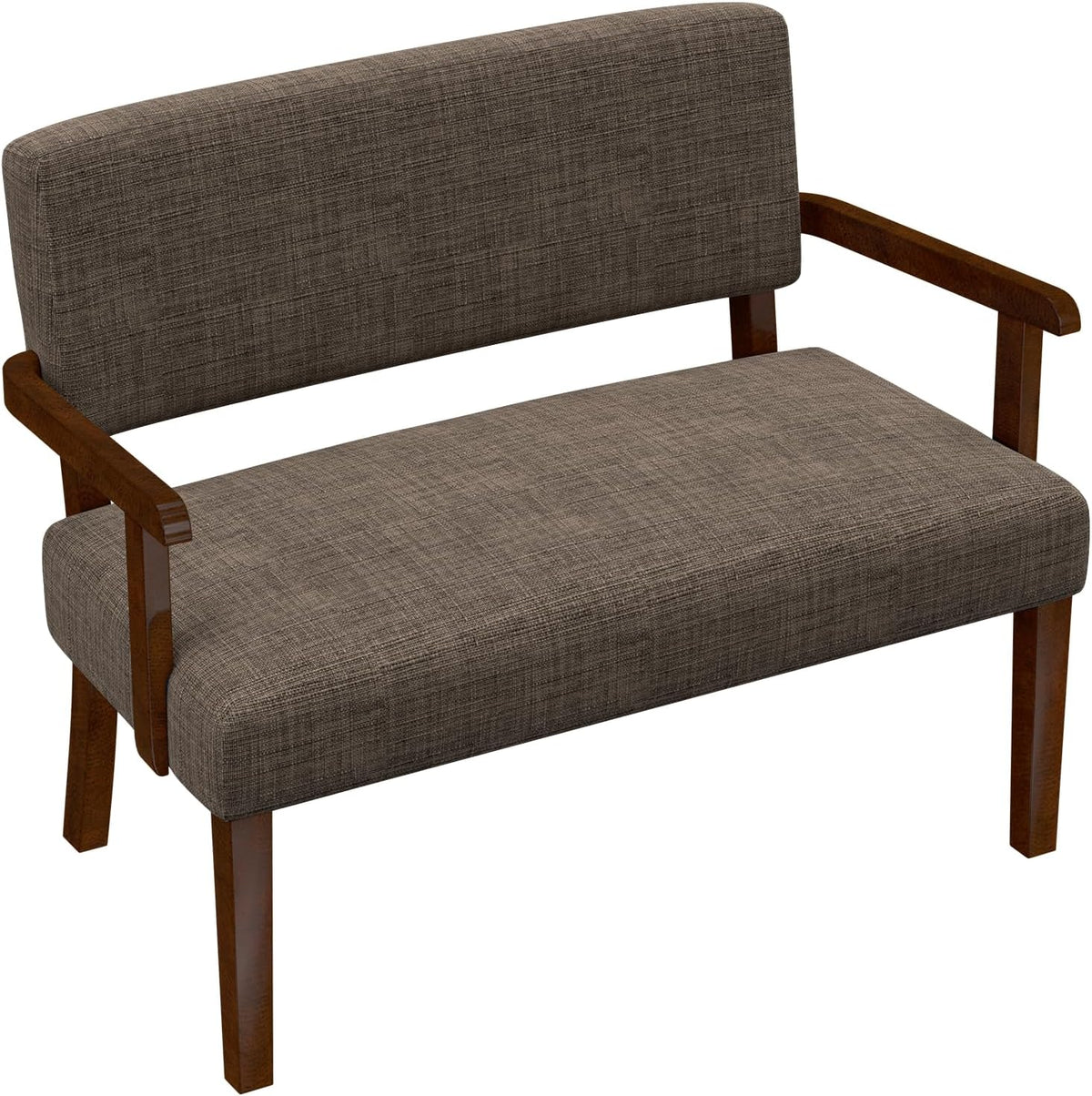 Accent Chair 2 Seat, Arm Chairs with Soft Seat and Armrests for Living Room, Love seat for Dining