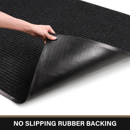 Large Front Door Mat, 72" x 36" Durable Front Doormat, Heavy Duty Large Welcome Door Matt for Home