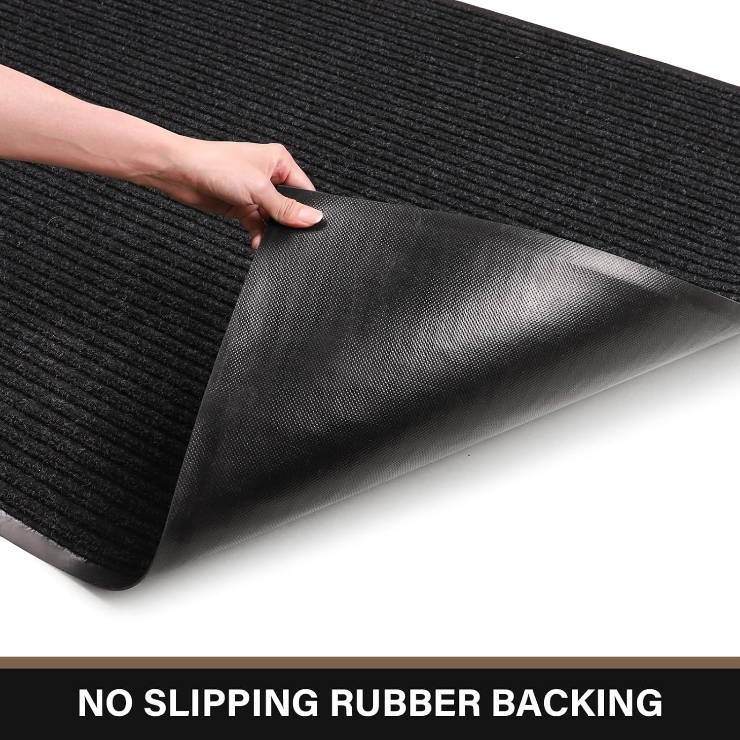 Large Front Door Mat, 48" x 36" Durable Front Doormat, Heavy Duty Large Welcome Door Matt for Home