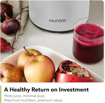 Hurom H400 Cold Press Juicer Machine, Award Winning Masticating Slow Juicer, Easy to Clean