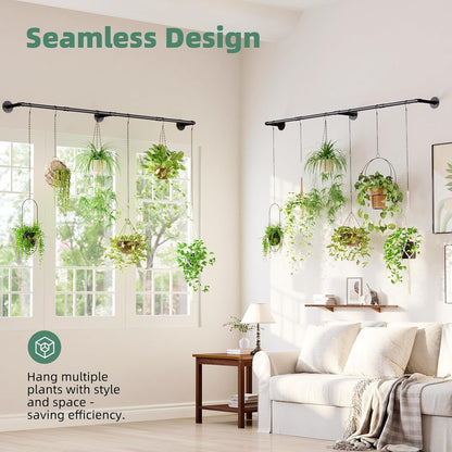 Plant Hanger Indoor with 12 Hanging Chains Hanging Planters for Indoor Plants Hanging Plant Holder