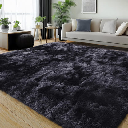 Rezutan Area Rugs 5x7 Living Room, Large Fluffy Rug for Bedroom, Soft Shag Shaggy Fuzzy Carpets for