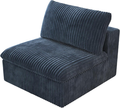 Ottoman, Modular Sectional Sofa,Cushion Covers Removable, Minimalist Couch for Modern Living Room