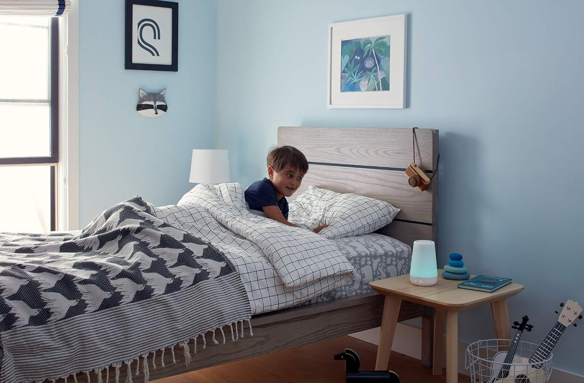 Hatch Rest+ 1st Gen Baby Sound Machine, Night Light, Time-to-Rise Plus Audio Monitor, White Noise