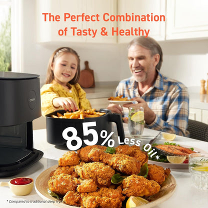 COSORI Air Fryer Pro 9-in-1, Compact 5QT, 450℉: Half Time & Chef-Grade Cook, One-Wipe Clean Glass