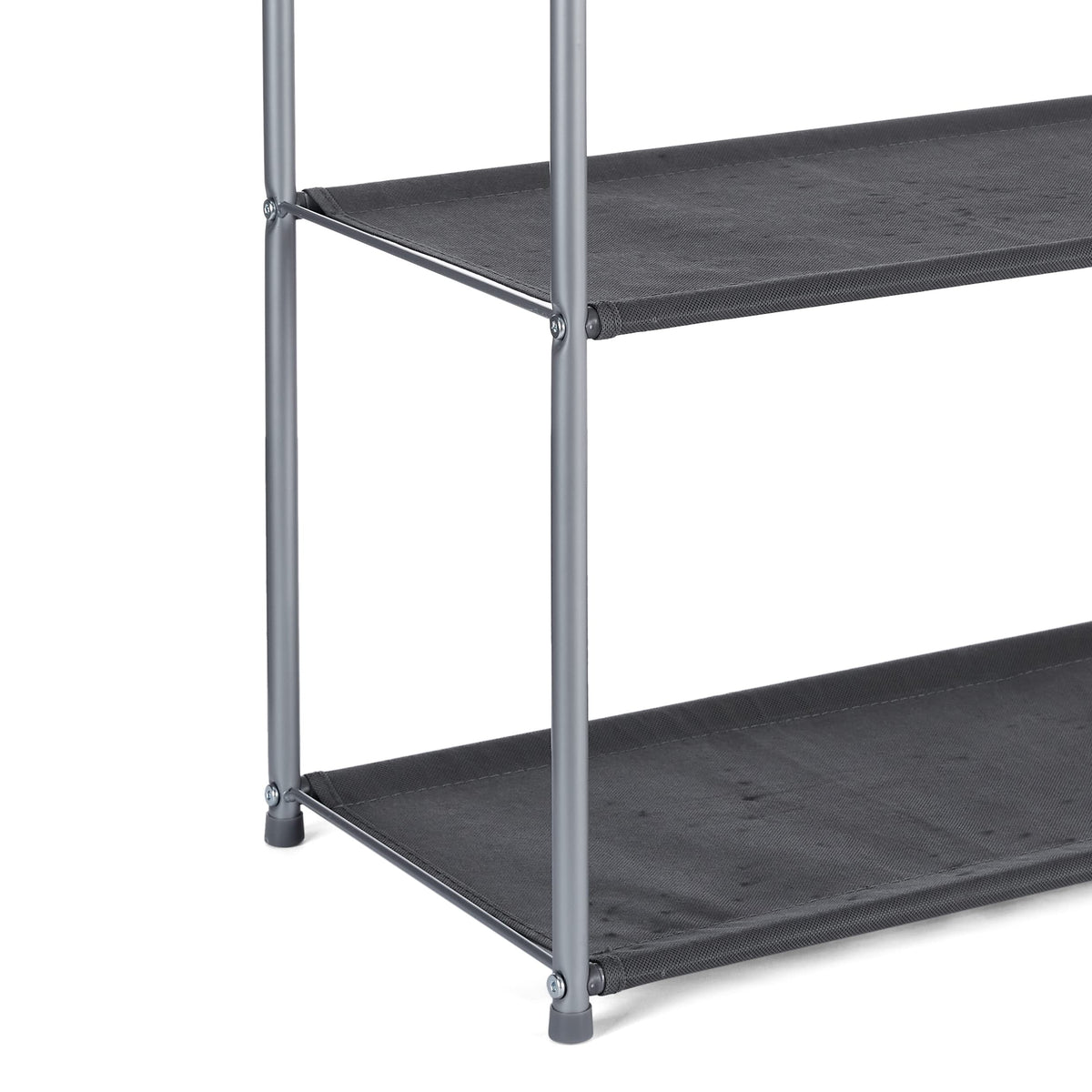 Amazon Basics Freestanding Closet Organizer with Fabric Bins, Drawers and 3 Shelves, Easy to