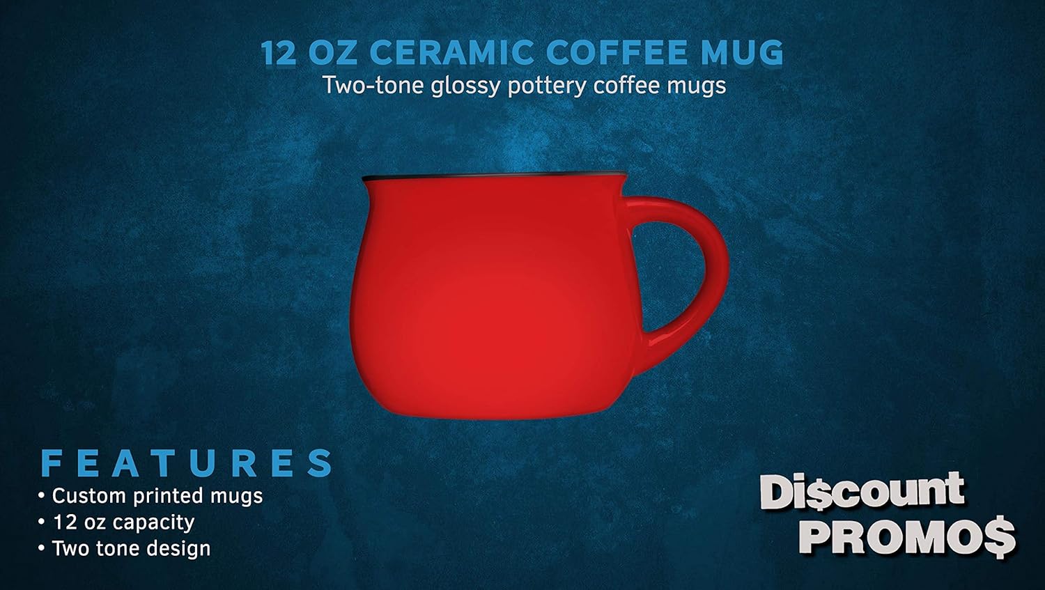 DISCOUNT PROMOS Glazed Campfire Coffee Mugs 12 oz. Set of 10, Bulk Pack - Perfect for Coffee, Tea