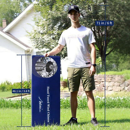 ASTARIN 65 in Wind Chimes for outisde - Extra Large Outdoor Handcrafted WindChimes,Deep Tone Metal