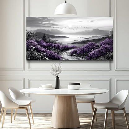 KELIYUAN Large Canvas Wall Artwork Home Decoration Painting Black And White Landscape Modern Print