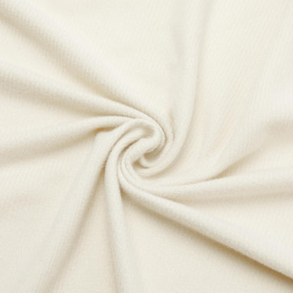 Amazon Basics Room Decor Throw Blanket, Lightweight and Cozy in Polyester, Ivory With Blue