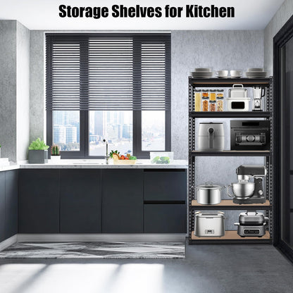 Towallmark Garage Shelving, 48 x18 x 72 Storage Shelves, Heavy Duty Storage Shelving, Durable