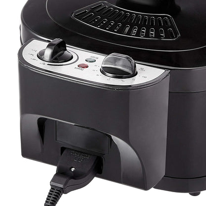Amazon Basics 2.1-Qt (2.0L) Electric Deep Fryer with 8-Cup Oil Capacity, Timer, Adjustable