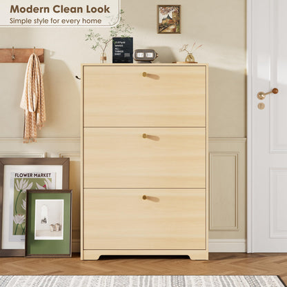 Nicetree Shoe Storage Cabinet, Slim Shoe Cabinet, Hidden Shoe Rack Cabinet, Shoe Storage Cabinet