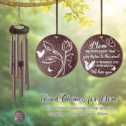 Gifts for Mom, 25''Wind Chimes, Mother Birthday Gifts for mom from Daughter Son, Mothers Day