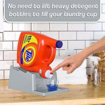 Skywin Laundry Detergent Holder Stand Organizer and Drip Tray for Laundry Room Organization,Non