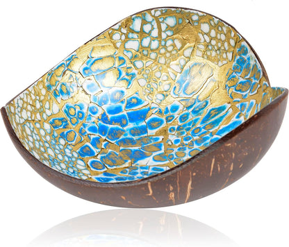 Coconut Bowls Decorative Candy Dish - Heart Acai Bowl, Natural Wooden Candy Dish, Key Bowl Holder