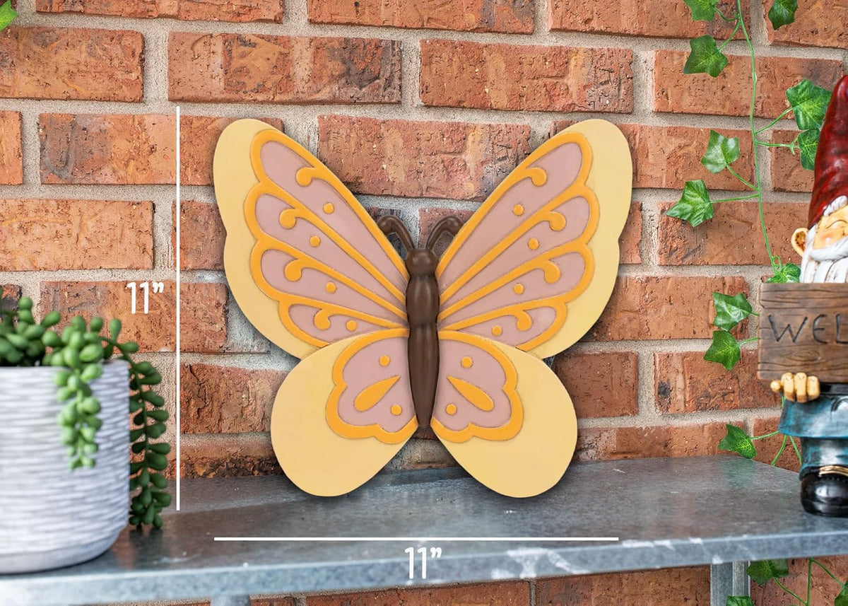NAT & Jules Animal Character Shaped Dimensional Indoor Outdoor 11 inch Cast Resin Decorative Garden