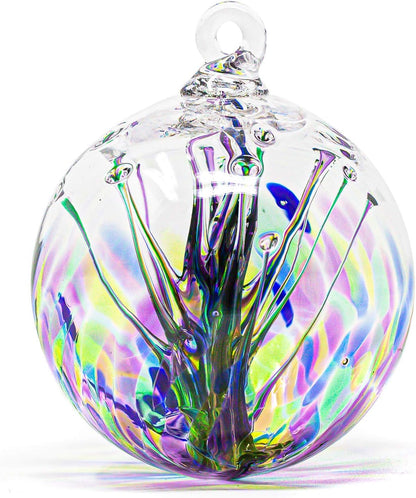 Luke Adams Handmade Glass Gazing Balls for Garden on Clearance – Hand Blown Glass Gazing Ball for
