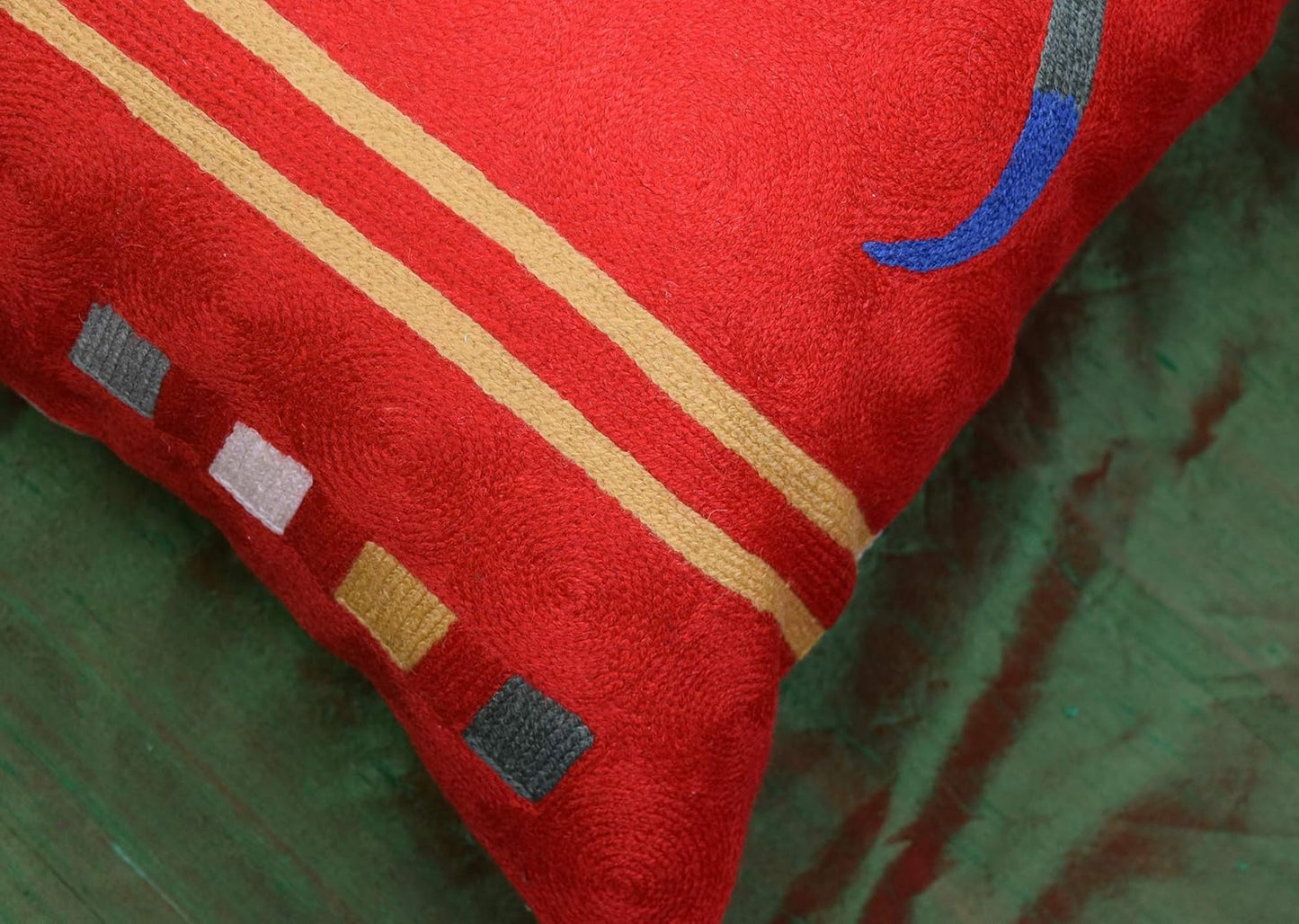 Kandinsky Abstract Pillow Cover - Red, 18x18, Modern, Abstract, Home Decor, Couch, Sofa, Bed