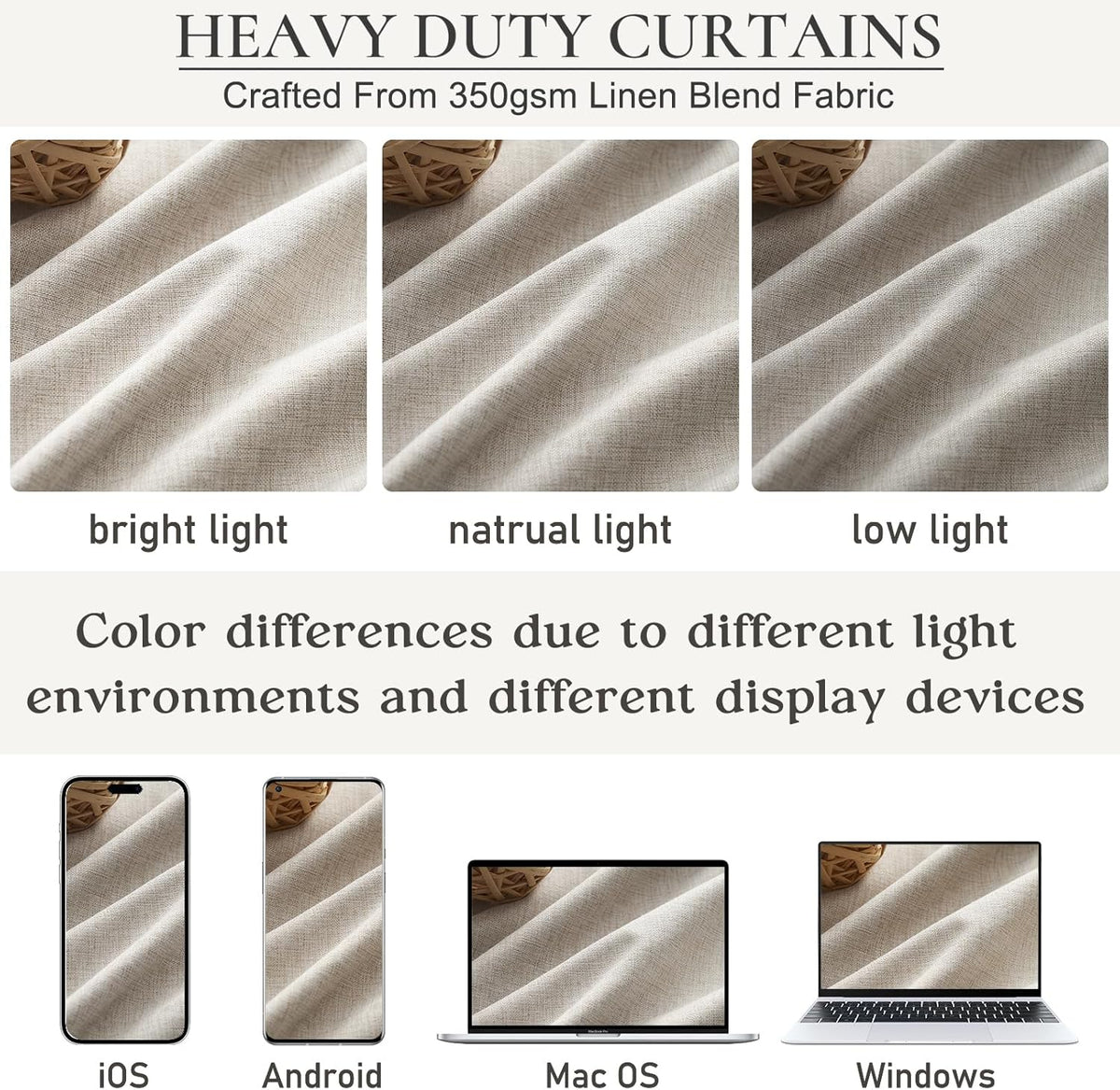 90 Inch Blackout Curtains for Living Room Thermal Noise Reduction Sliding Door Total Two Burg