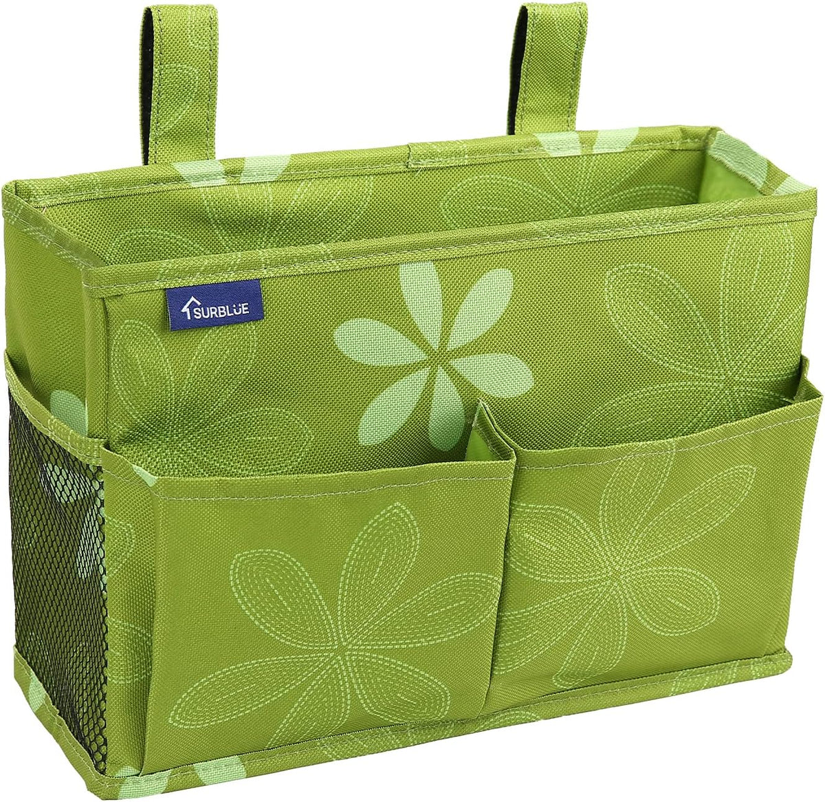 Surblue Bedside Caddy Hanging Bed Organizer Storage Bag Pocket for Bunk and Hospital Beds, College