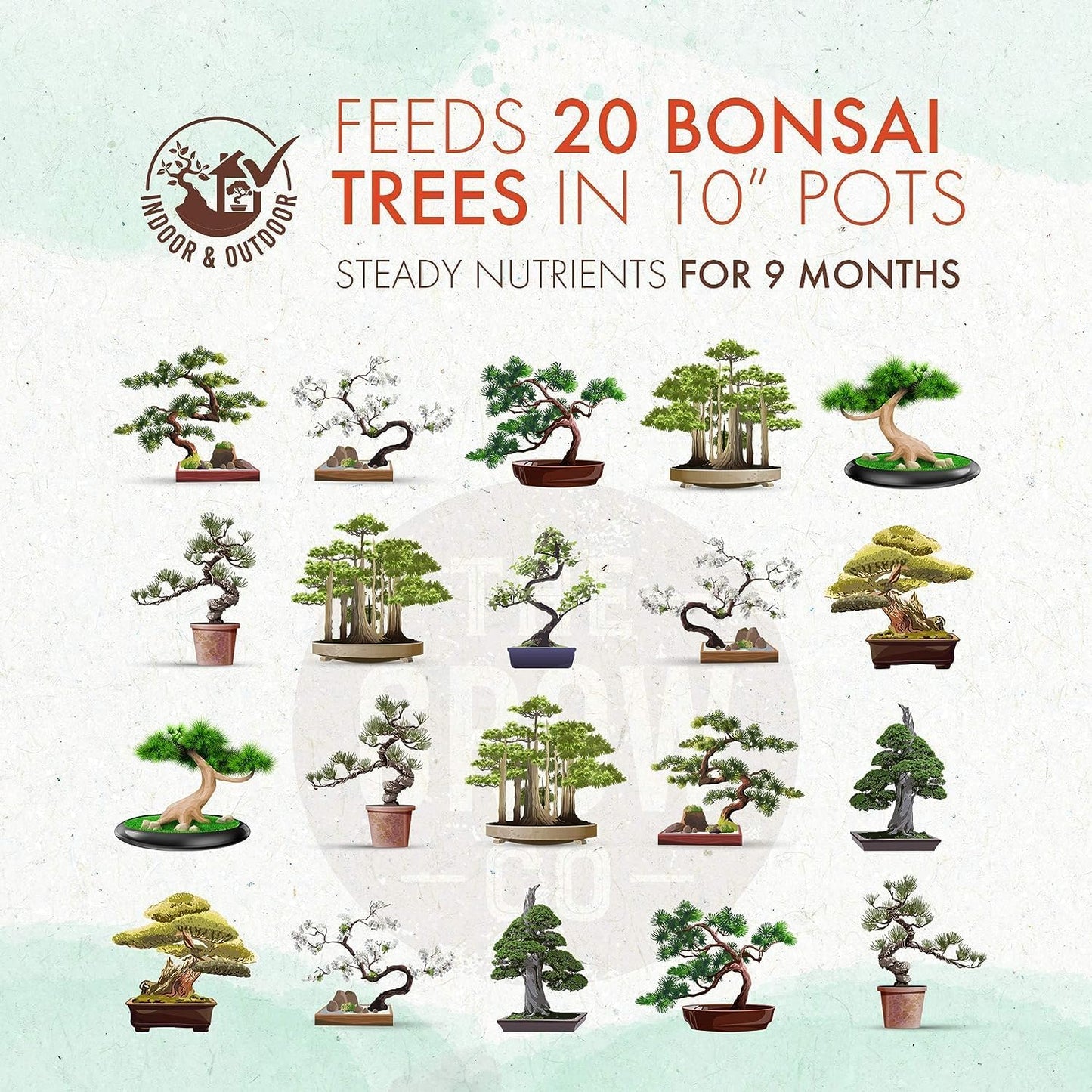 Bonsai Fertilizer - Gentle Slow Release Plant Food Pellets - Ideal for All Indoor and Outdoor