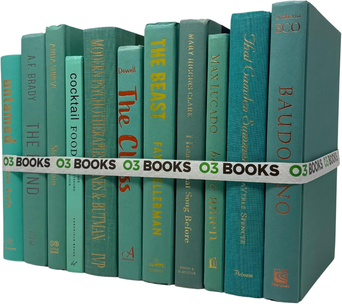 Curated Decorative Books Hardcover Décor Books for Home Décor, Choose Color, Interior Design