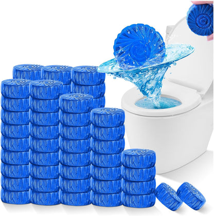 KIISIISO Toilet Bowl Cleaners Tablet 72 PACK, Automatic Toilet Cleaners for Deodorizing &