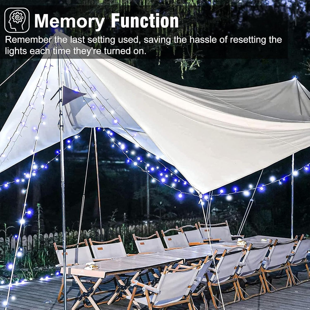 Christmas Lights Outdoor, 100FT 300 LED Christmas Tree Lights with 8 Modes Waterproof, Connectable